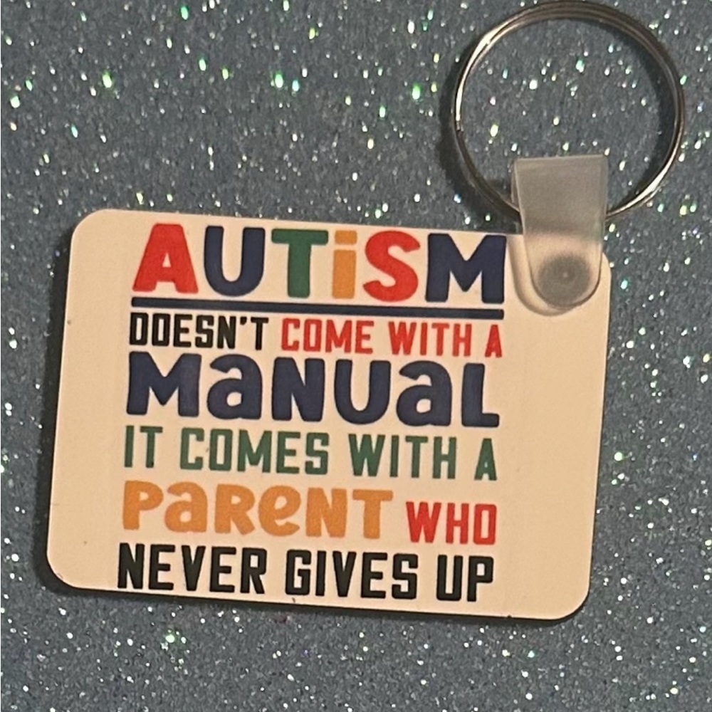 Inspirational Autism Keychain